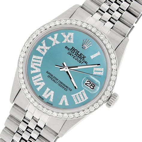 rolex datejust bleu turquoise|Rolex Datejust price list.